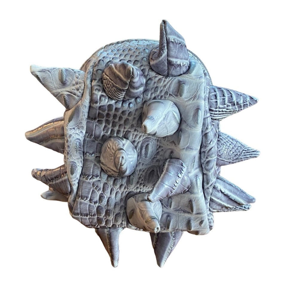 Mad Pax MadPax Mighty Gator Great White Bite Bag Silver Dino NEW with tag